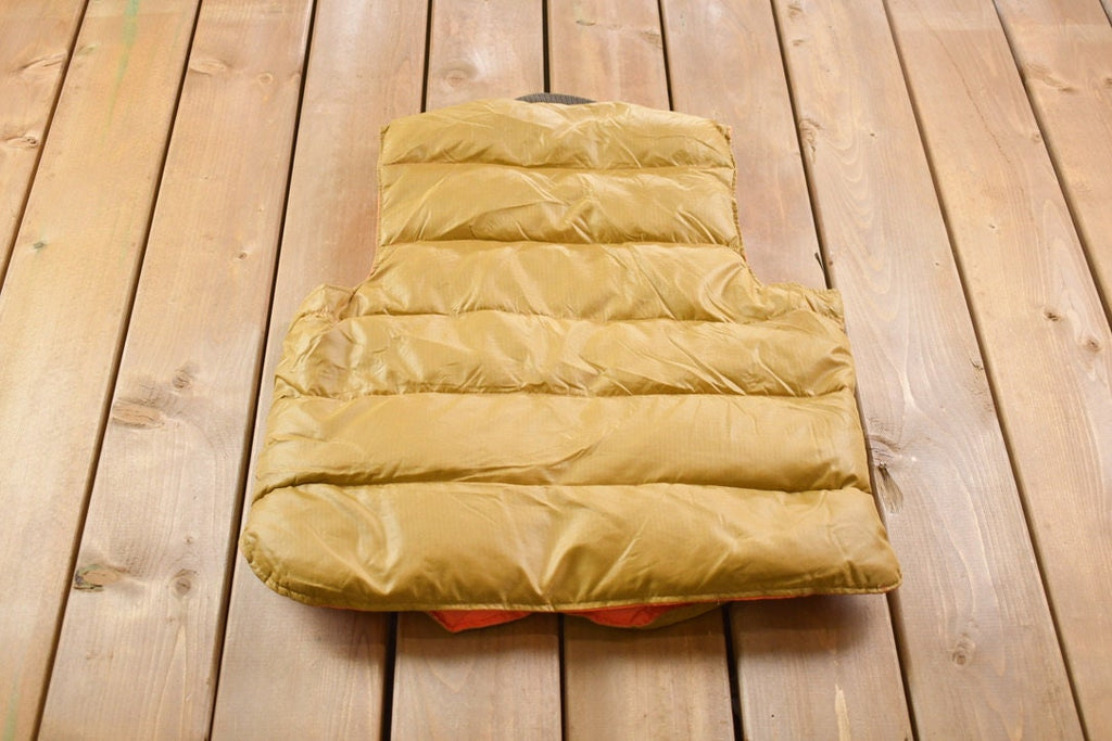 Vintage 1990s  Nylon Puffer Reversible Hunting Vest