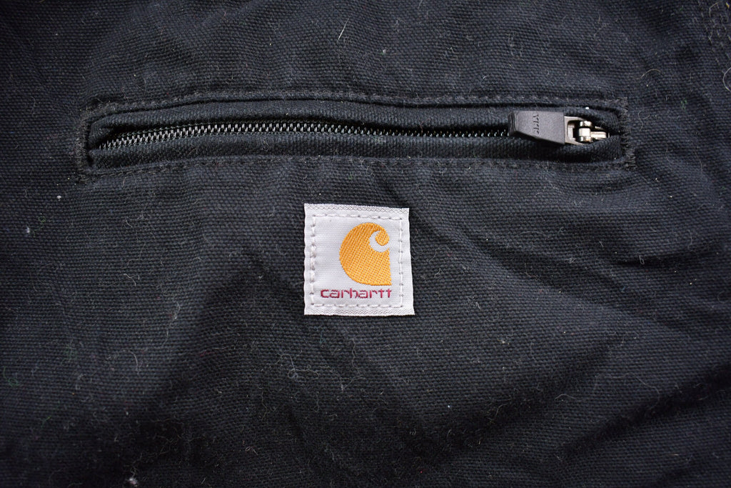 Vintage 1990's Carhartt Womens Sherpa Lined Washed Duck Jacket