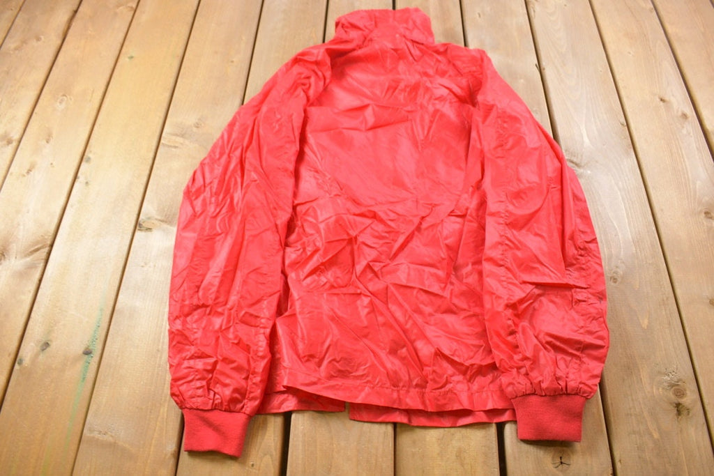 Vintage 1990s Lacoste Full Zip Windbreaker Jacket