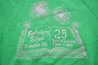 Vintage 1990s 25th Anniversary Canterbury School Greendale Wisconsin Crewneck Sweatshirt