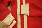 Vintage 1960s Barry Collegiate Knitted Crewneck Sweater