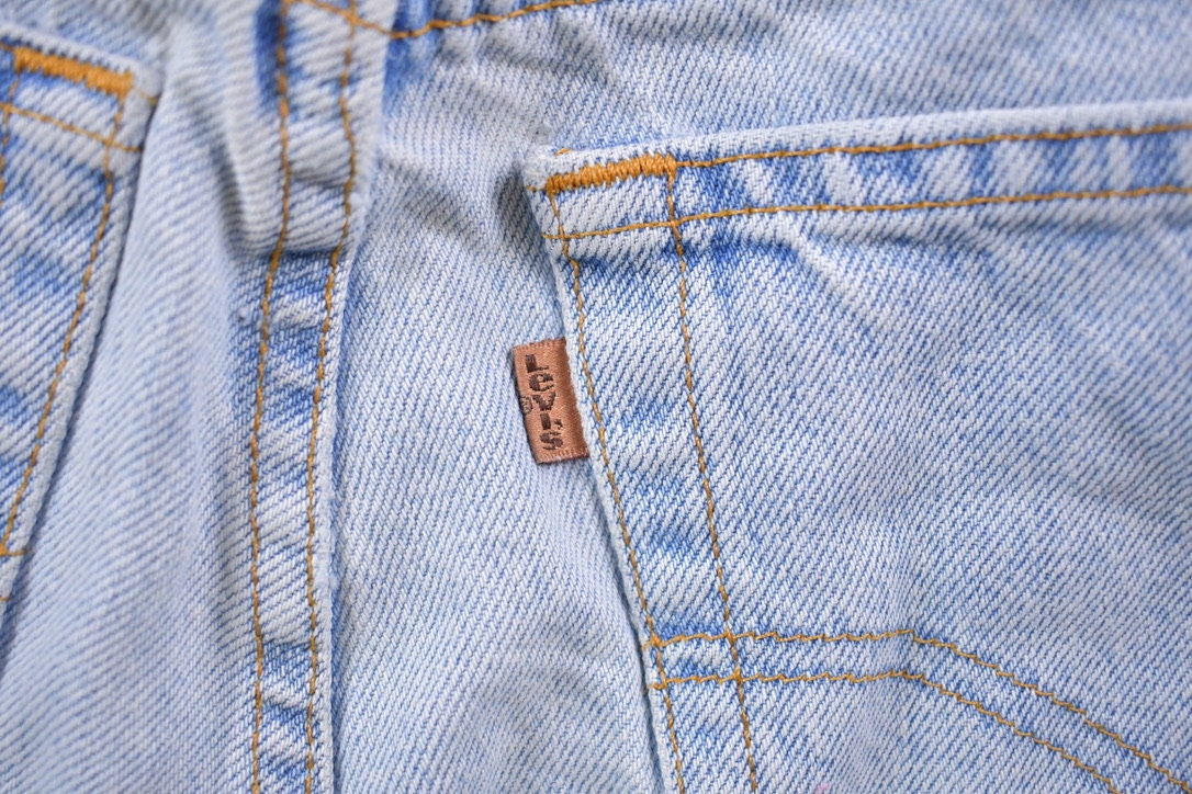 Vintage 1990s Levi's Signature 540 Brown Tab Jeans Size 31 x 30