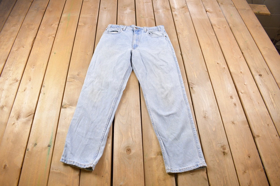 Vintage 1990s Levi's Signature 540 Brown Tab Jeans Size 31 x 30