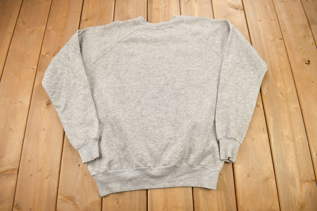 Vintage 1970s Grove City College Collegiate Raglan Crewneck