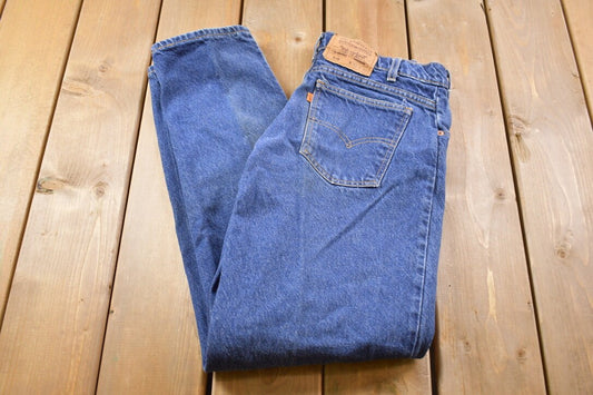 Vintage 1990s Levi's 550 Orange Tab Jeans Size 30 x 32 / 1990s Denim / Streetwear Fashion / Vintage Denim / Vintage Levi's