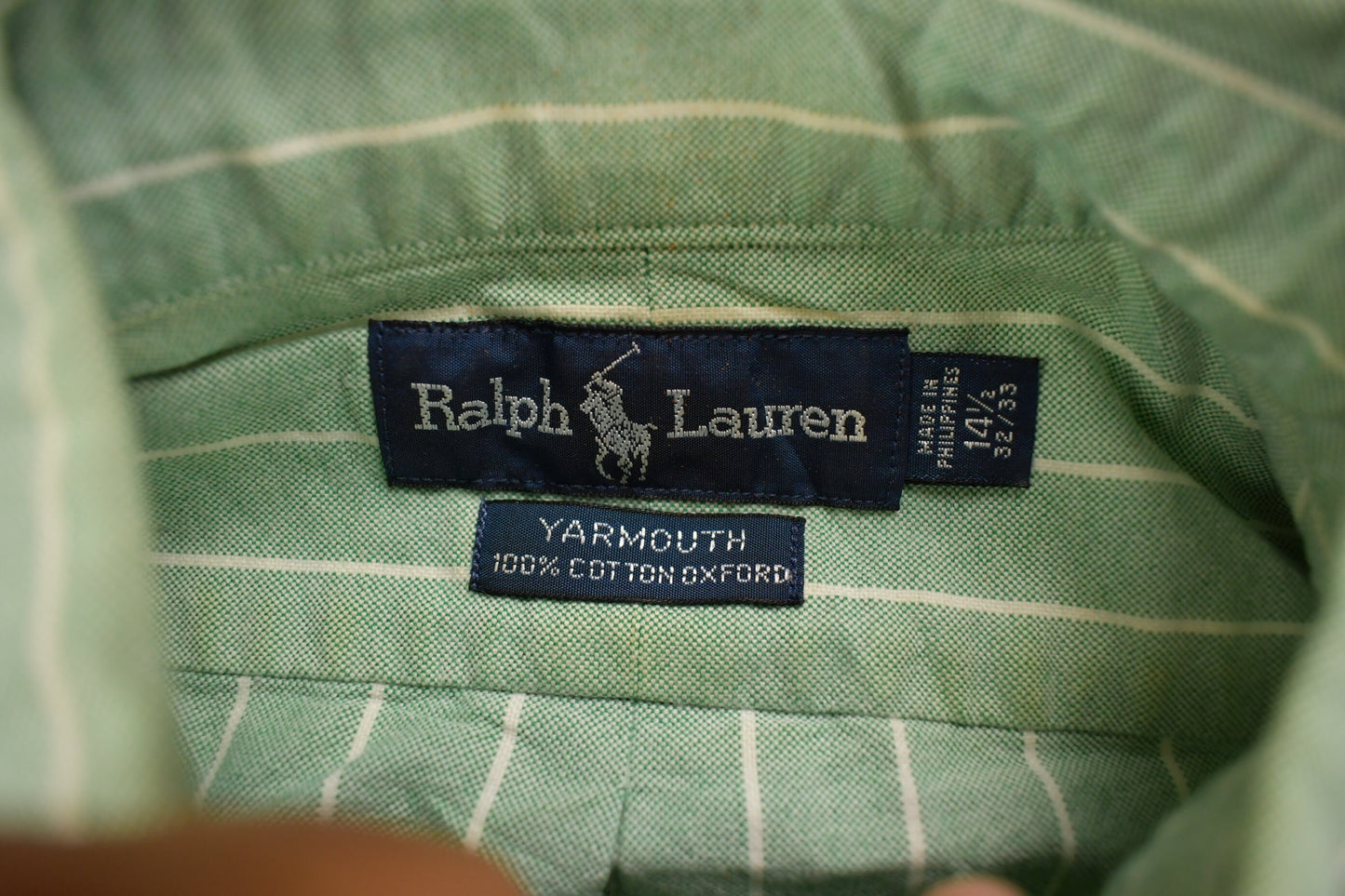 Vintage 1980s Ralph Lauren Button Up Shirt / 1980s Ralph Button Up / Vintage Flannel / Casual Wear / Vintage Polo