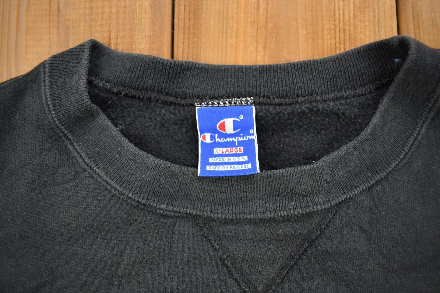 Vintage 1990s Hofstra University Collegiate Champion Crewneck / Made In USA / NCAA Sweatshirt / Sportswear / Americana