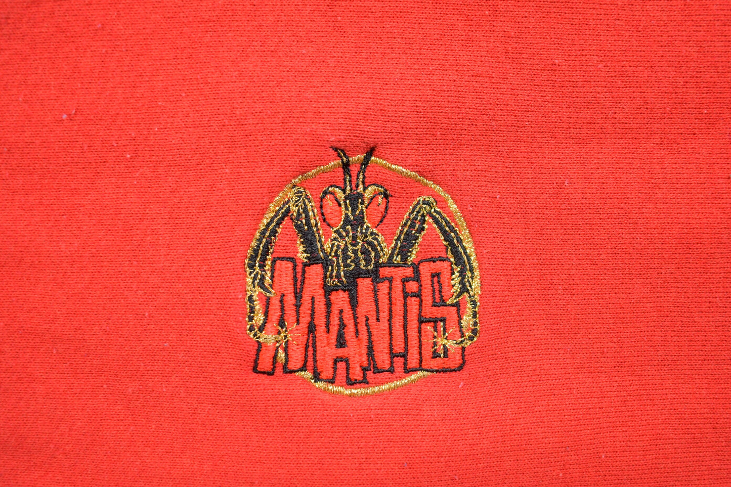 Vintage 1990s Praying Mantis Crewneck Sweatshirt / 90s Crewneck / Made In USA / Essential / Streetwear / 90s Embroidered / Bug Theme