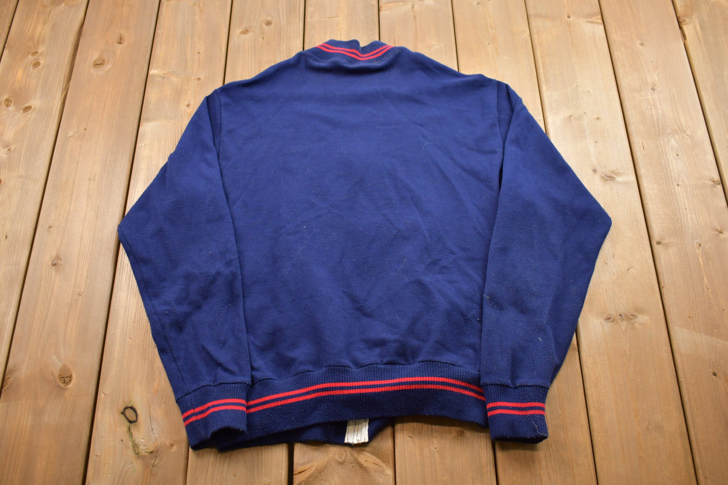 Vintage 1990s Veneto Zip Up Track Sweatshirt / 90s Track Jacket / Made In Romania / Essential / Streetwear / 90s Track Jacket