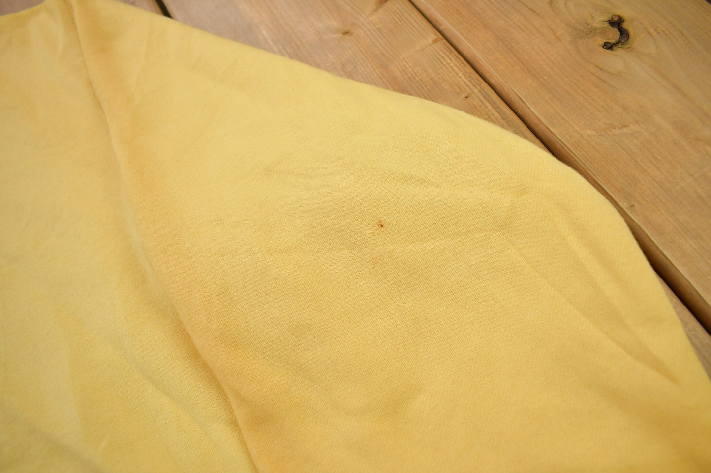 Vintage 1990s Polo Ralph Lauren Yellow Crewneck Sweatshirt / 90s Crewneck / Small Pony / Streetwear / Vintage Polo