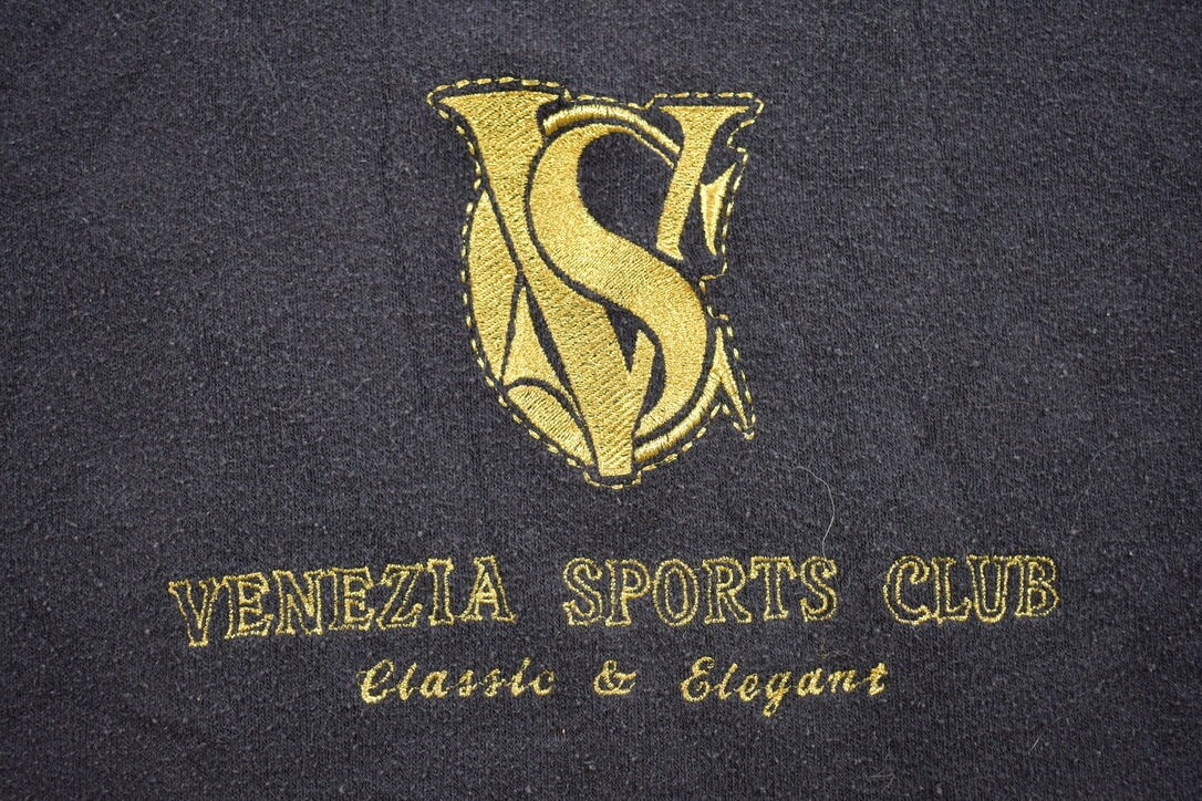 Vintage 1990s Venezia Sports Club Crewneck Sweatshirt / 90s Crewneck / Souvenir Sweater / Streetwear / Travel And Vacation / Italy Crewneck