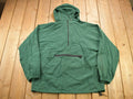 Vintage 1980s Woolrich Quarter Zip Windbreaker Jacket
