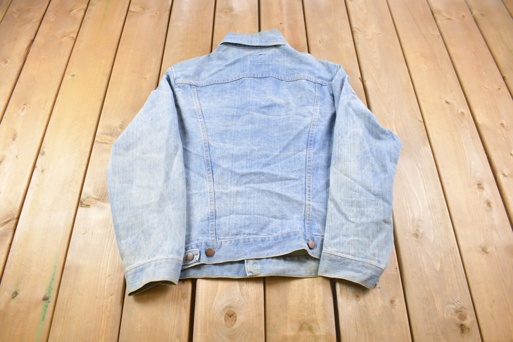 Vintage 1970s Wrangler Workwear Denim Jean Jacket