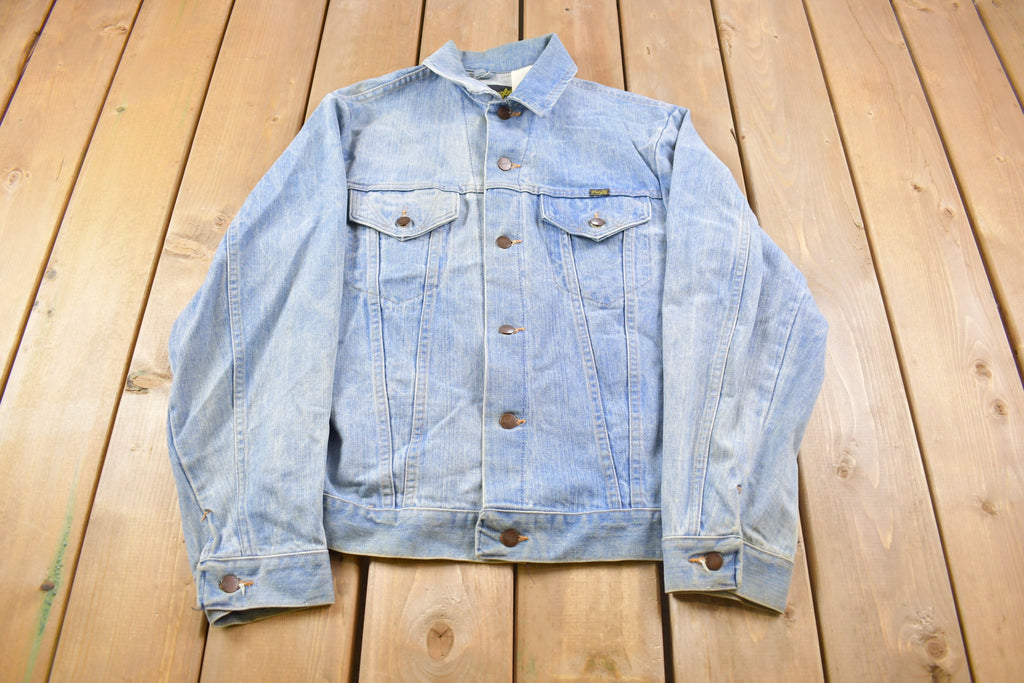 Vintage 1970s Wrangler Workwear Denim Jean Jacket