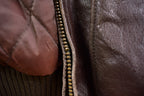 Vintage 1990s Lakeland Brown Leather Jacket