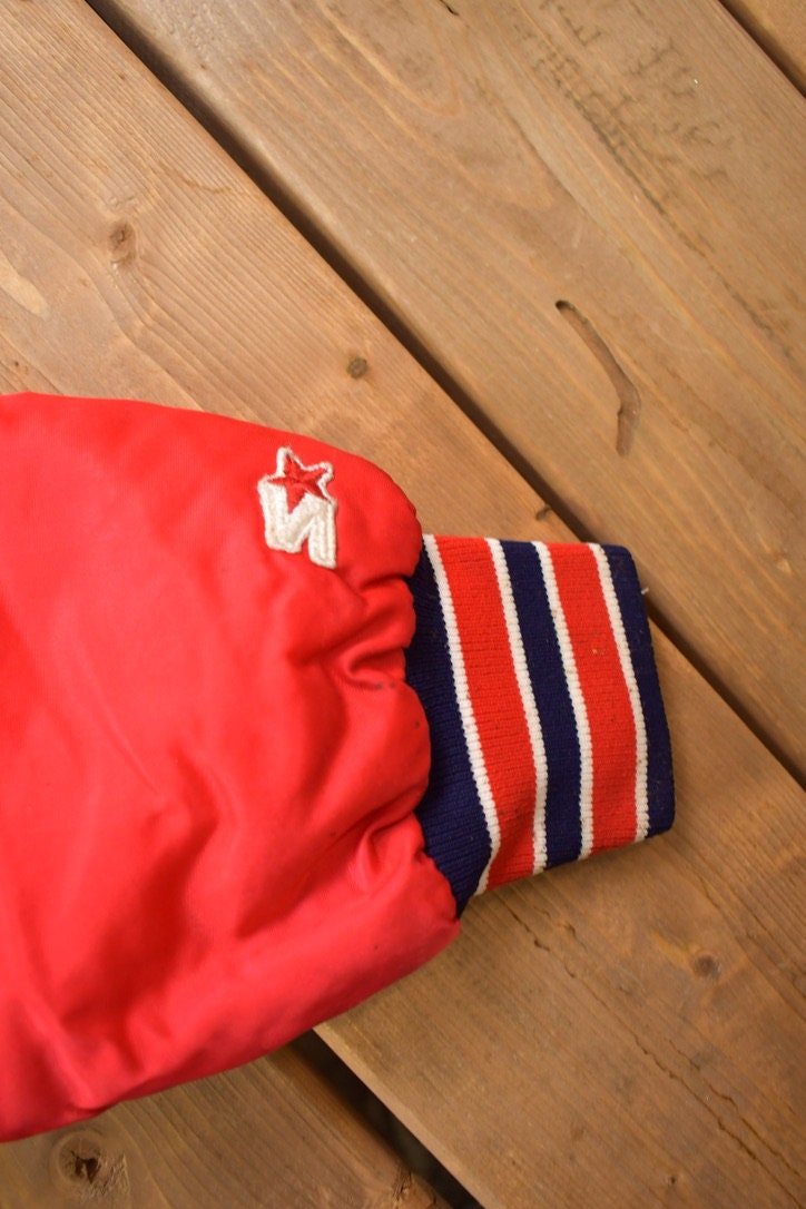 Vintage 1980s St. Louis Cardinals Satin Bomber Starter Jacket Athletic Sportswear