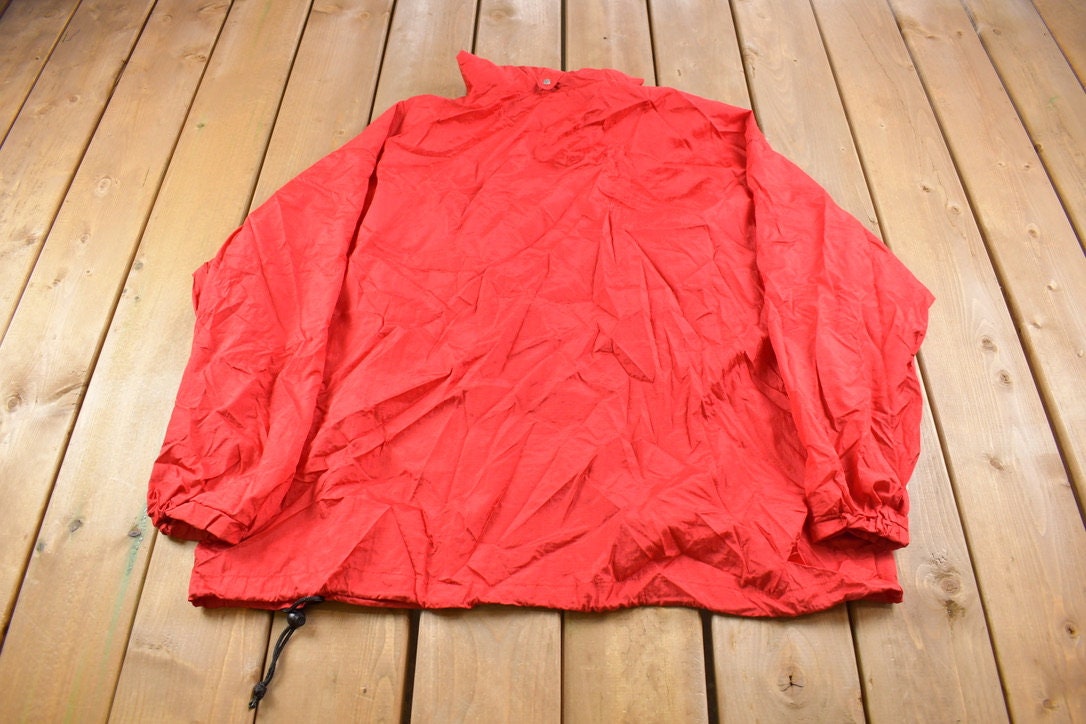 Vintage 1990s Marlboro Quarter Zip Windbreaker Jacket