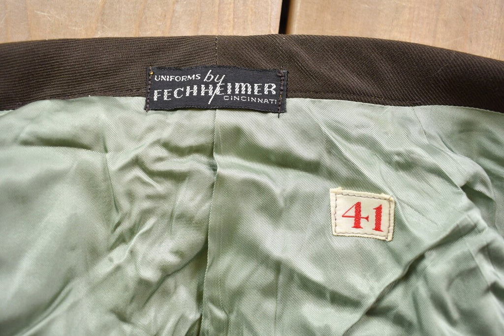 Vintage 1990 Uniforms By Fechheimer Yellow Button Up Blazer