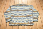 Vintage 1960s Icelandic Hand Knit Sweater