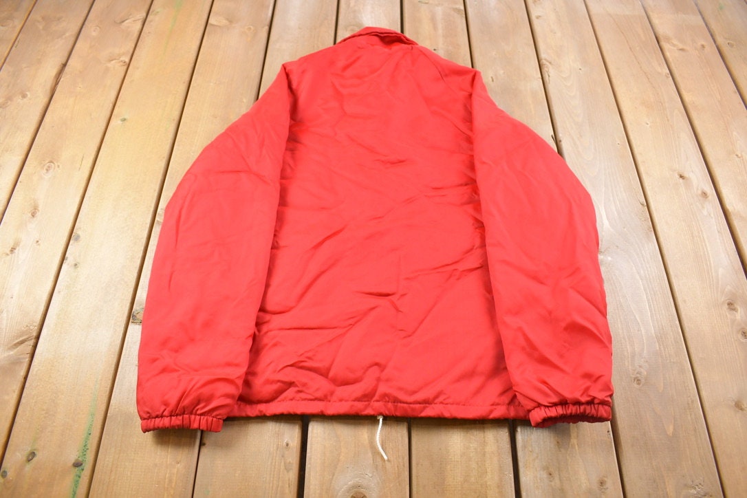 Vintage 1970s Chalk Line Presidents Snap Button Windbreaker Jacket