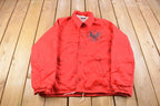 Vintage 1970s Chalk Line Presidents Snap Button Windbreaker Jacket