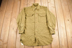 Vintage 1940s British Military Button Up Shirt