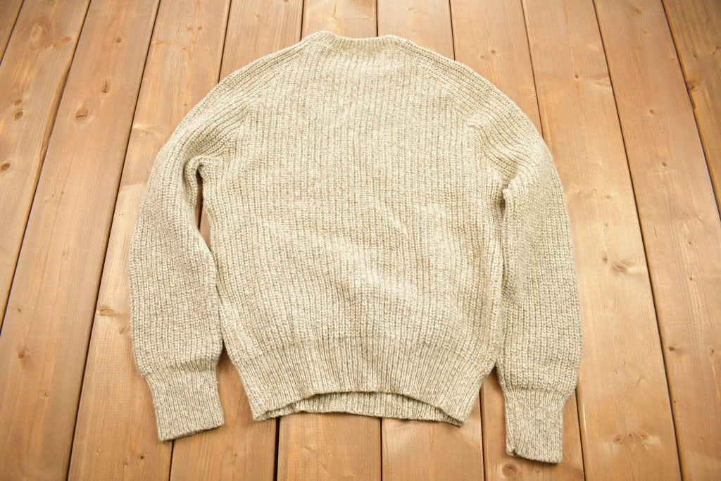 Vintage 1990s 100% Wool Knit Sweater