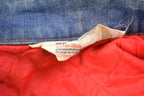 Vintage 1970s JC Penny Indigo Button Up Jean Jacket