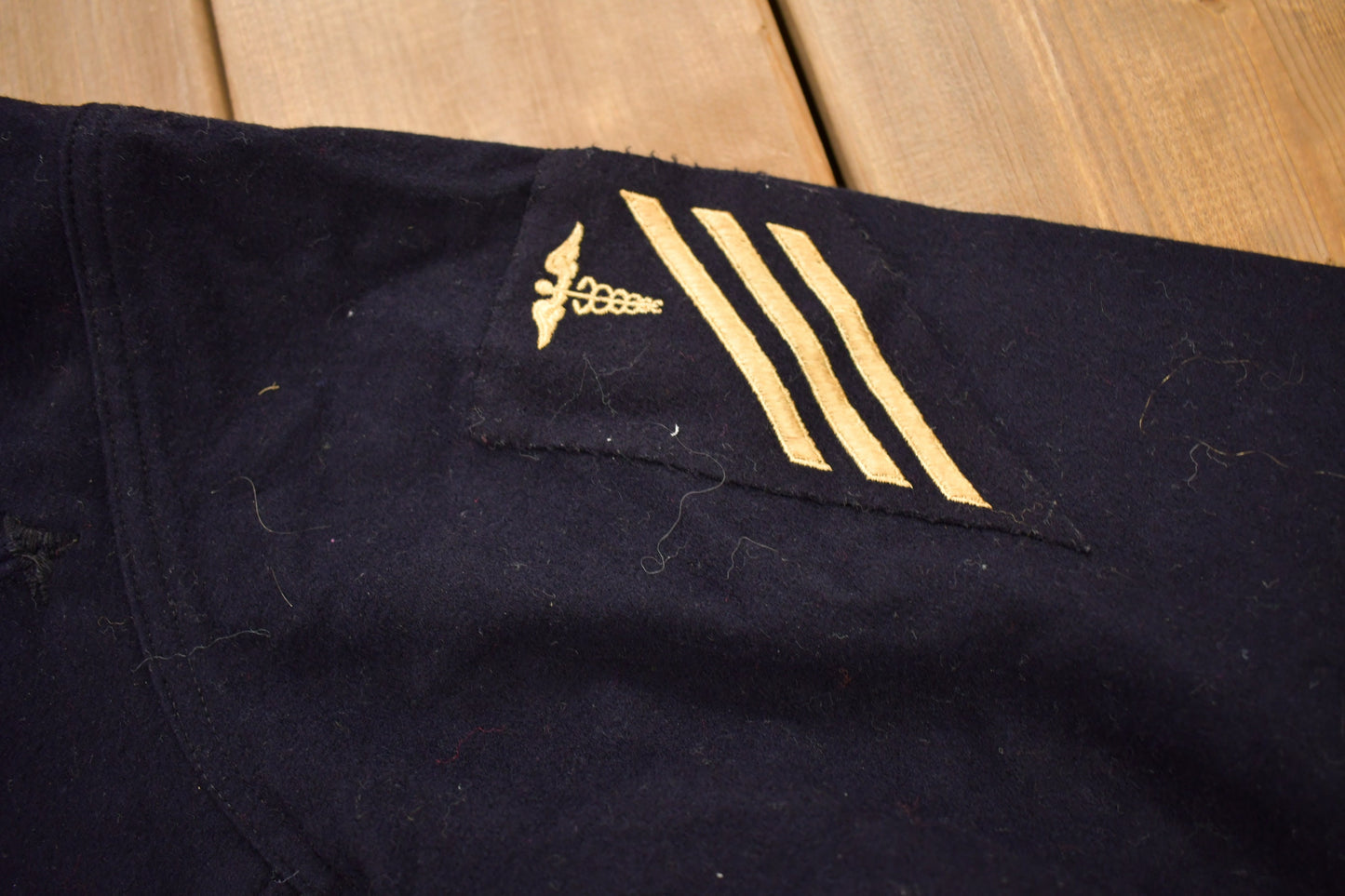 Vintage 1940s US Navy Naval Wool Sweater / Navy Wool Sweater / Vintage Military / Militaria