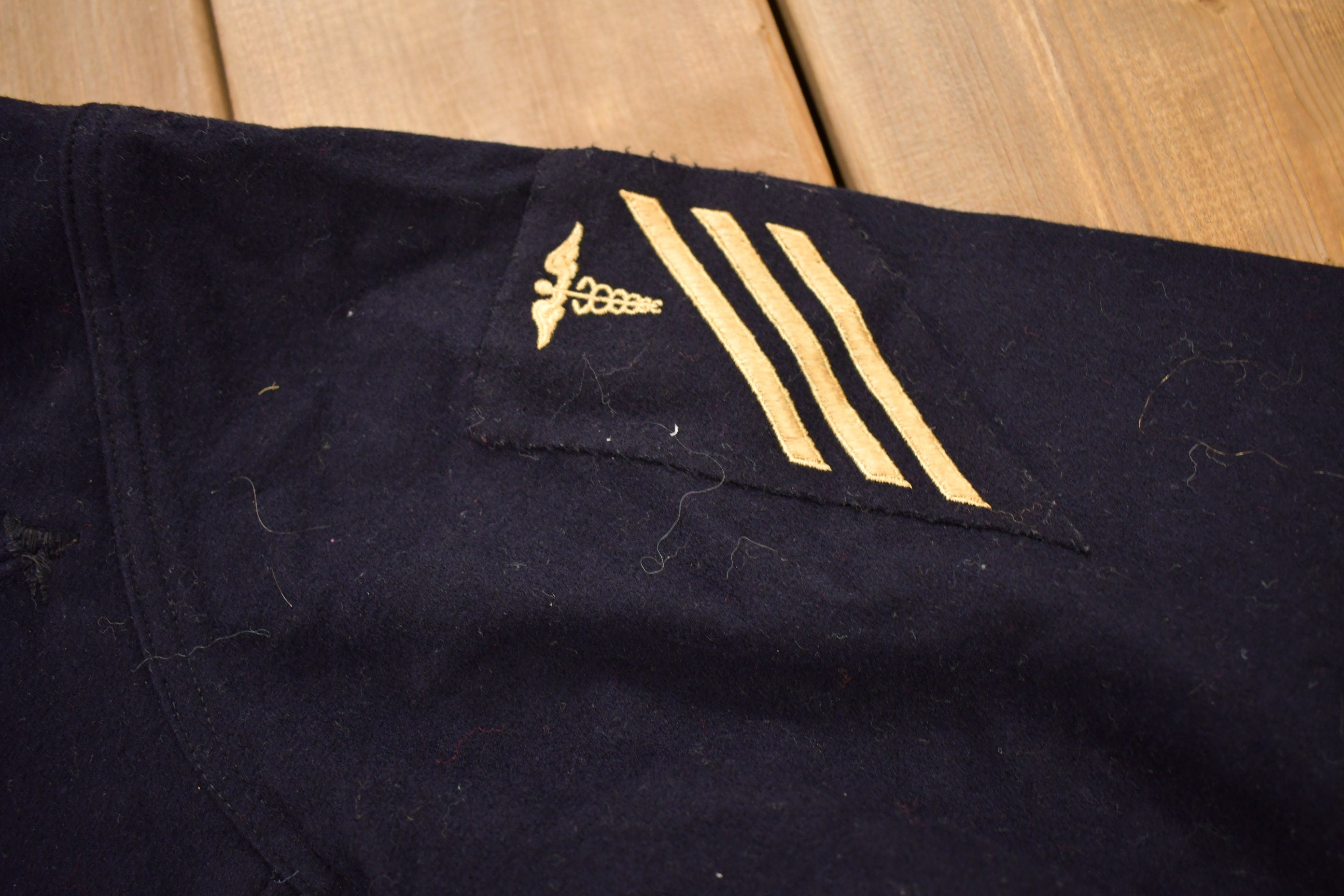 Vintage 1940s US Navy Naval Wool Sweater