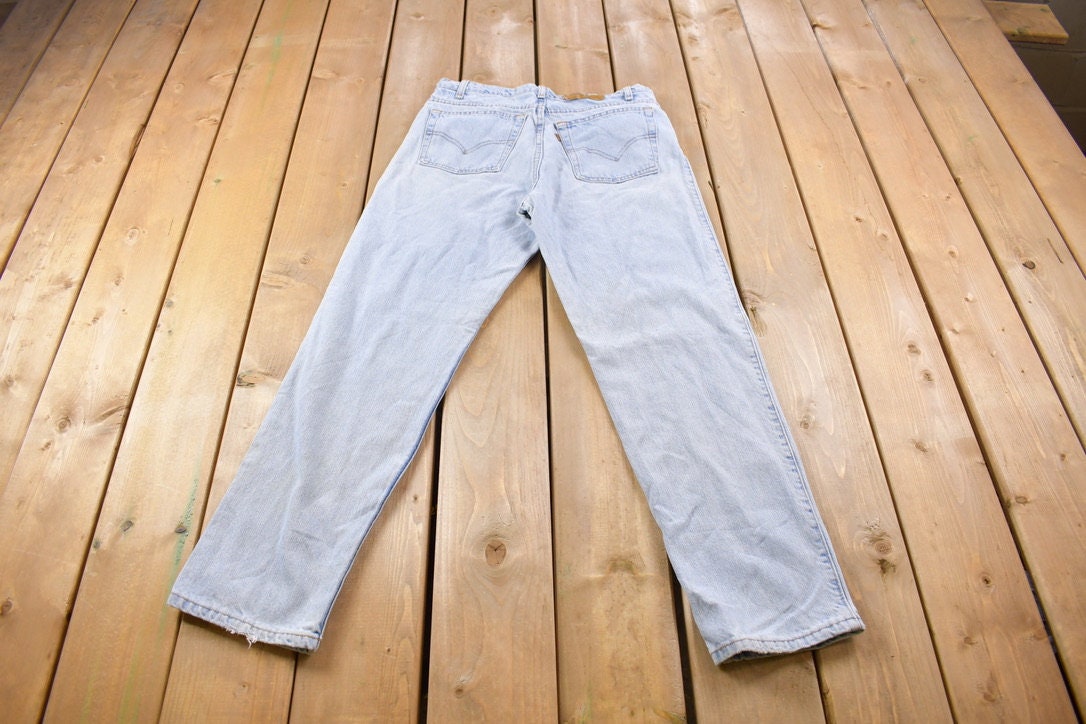 Vintage 1990s Levi's Signature 540 Brown Tab Jeans Size 31 x 30