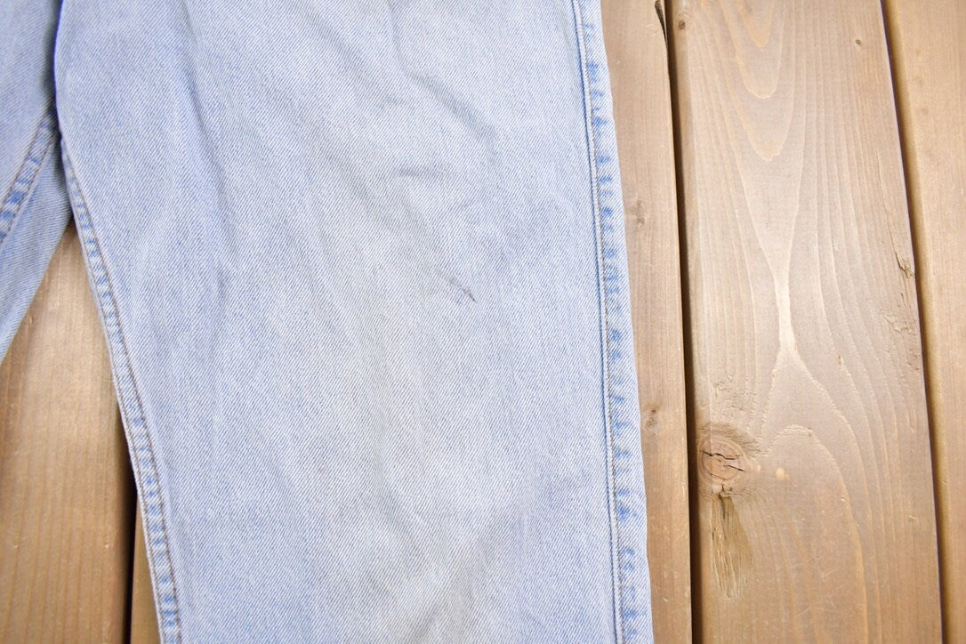 Vintage 1990s Levi's Signature 540 Brown Tab Jeans Size 31 x 30