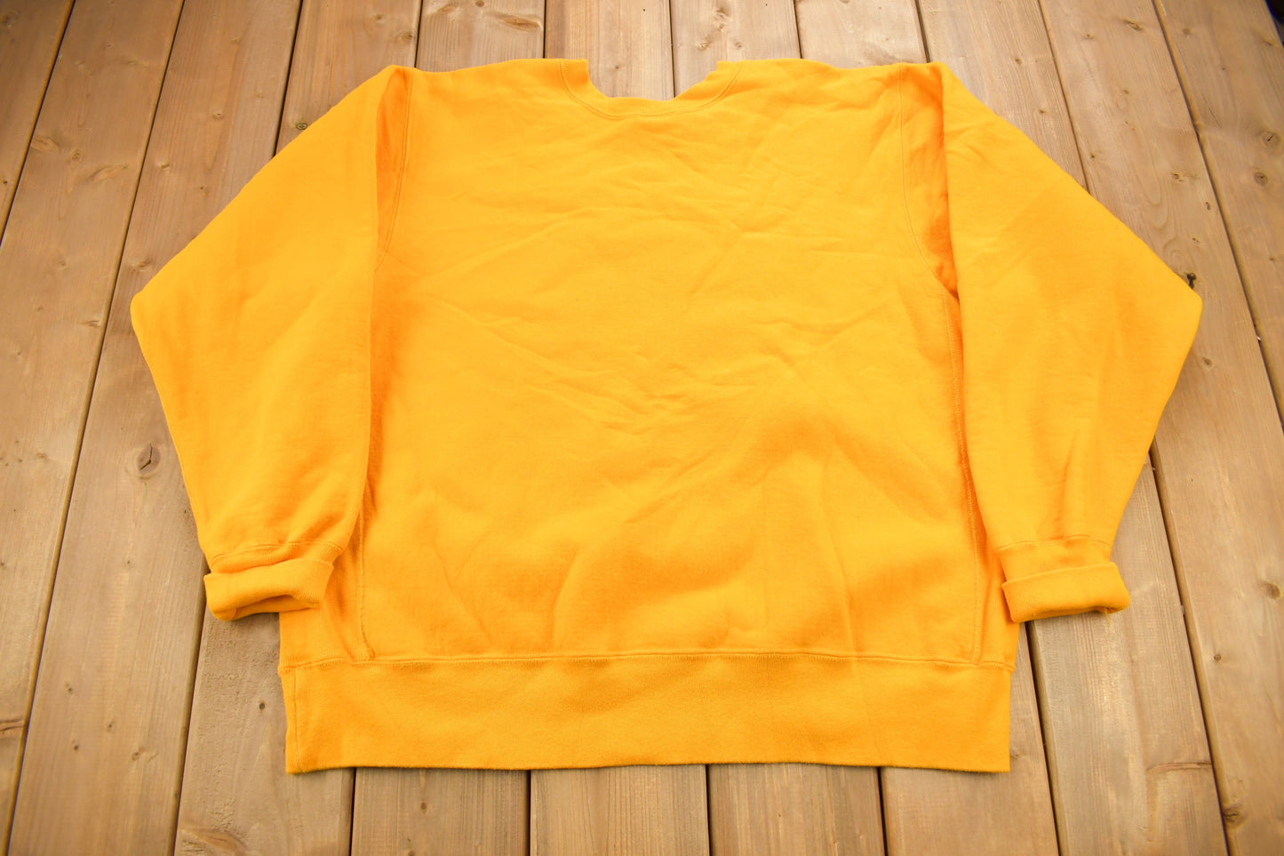 Vintage 1990s University of Iowa Collegiate Crewneck / Heavy Weight / NCAA Sweatshirt / Sportswear / Americana / Made In USA