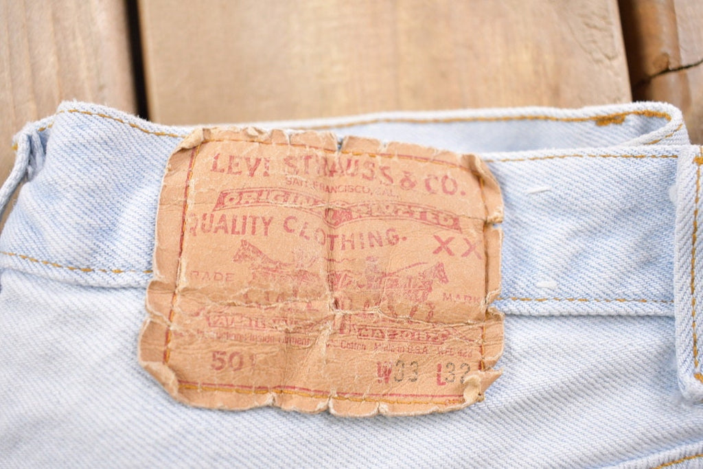 Vintage 1990s Levi's Red Tab Jeans Size 30 x 26