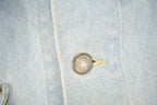 Vintage 1980s Carhartt Detroit Light Wash Denim Jean Jacket