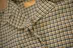 Vintage 1950s Pendleton Plaid Button Up Blazer Jacket