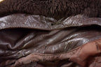 Vintage 1990s Lakeland Brown Leather Jacket
