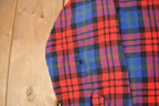 Vintage 1950s McGregor Plaid Flannel Button Up Shirt