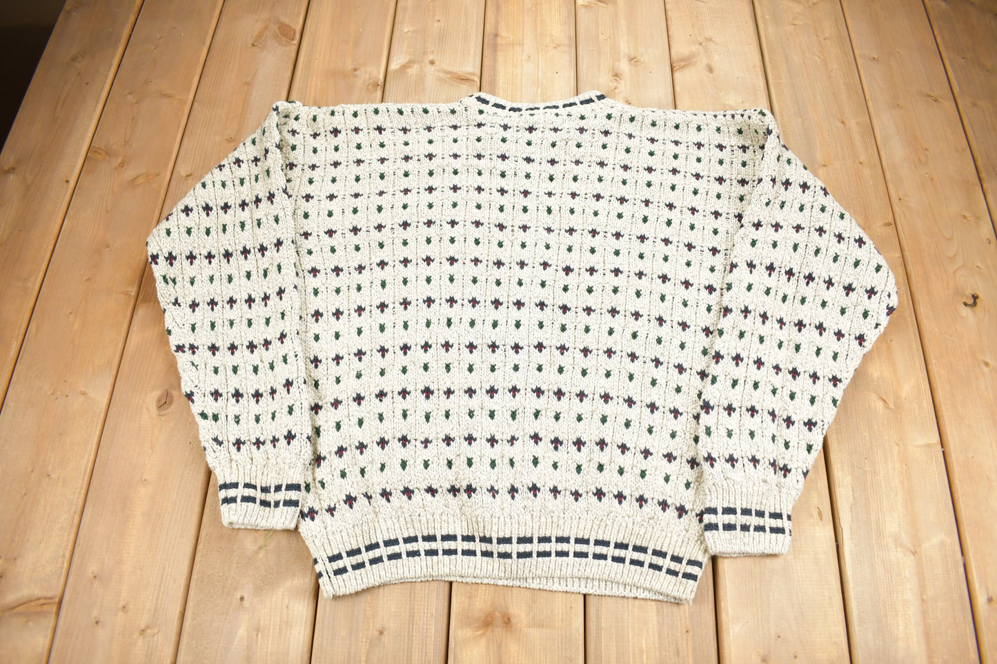 Vintage 1990s Ersie KnitCrewneck Sweater