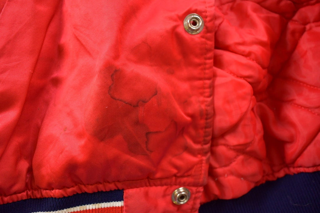 Vintage 1980s St. Louis Cardinals Satin Bomber Starter Jacket Athletic Sportswear