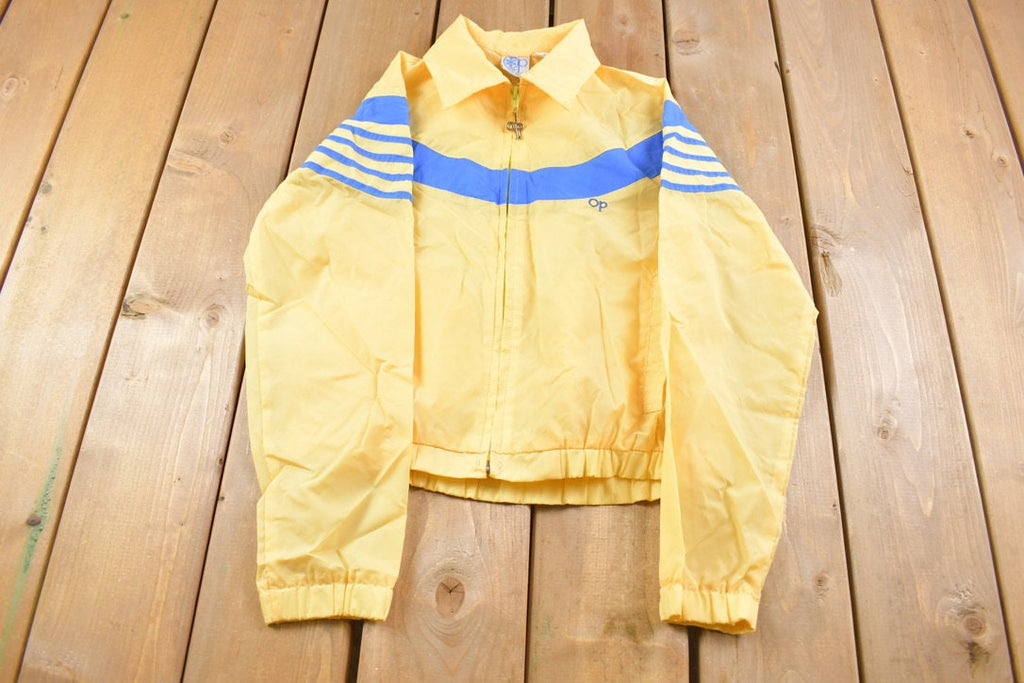 Vintage 1970s OP Ocean Pacific Weather Wear Windbreaker Jacket Full Zip Jacket