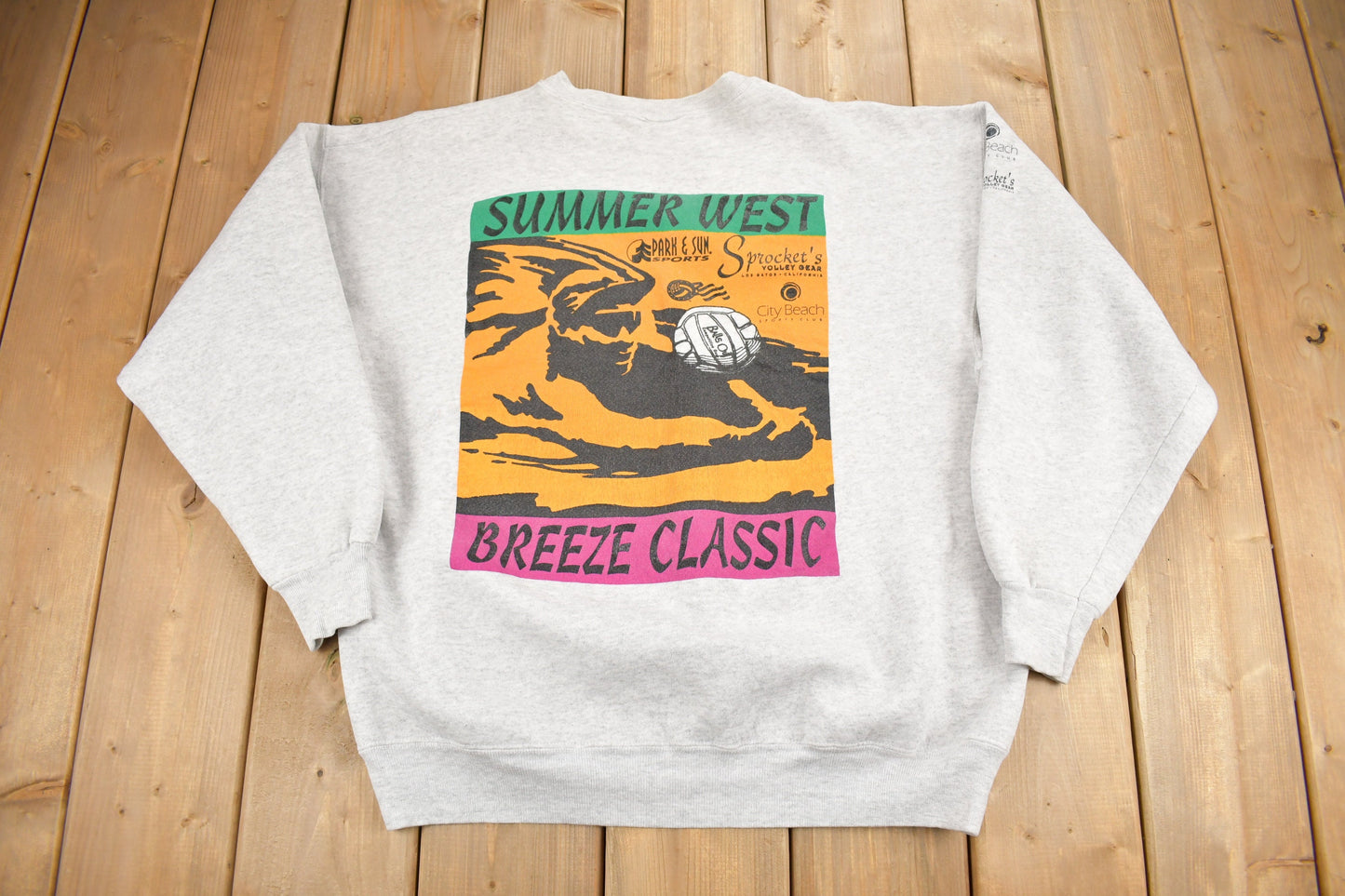 Vintage 1990s Summer West Breeze Classic Crewneck Sweatshirt