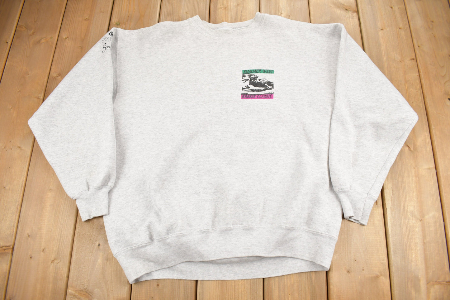 Vintage 1990s Summer West Breeze Classic Crewneck Sweatshirt