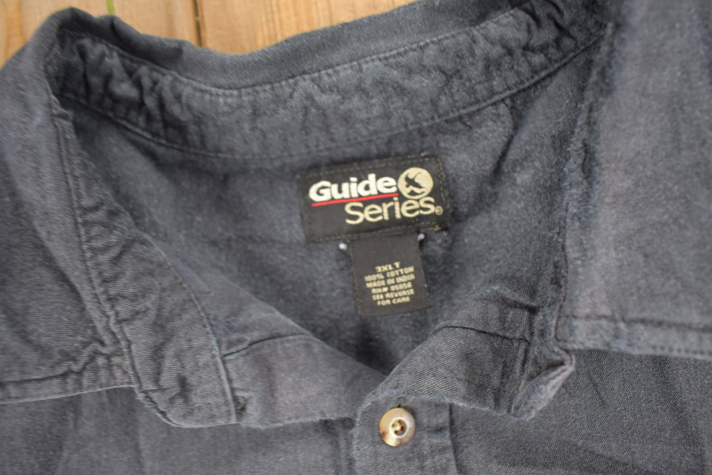 Vintage 1990s Guide Series Blank Button Up Shirt