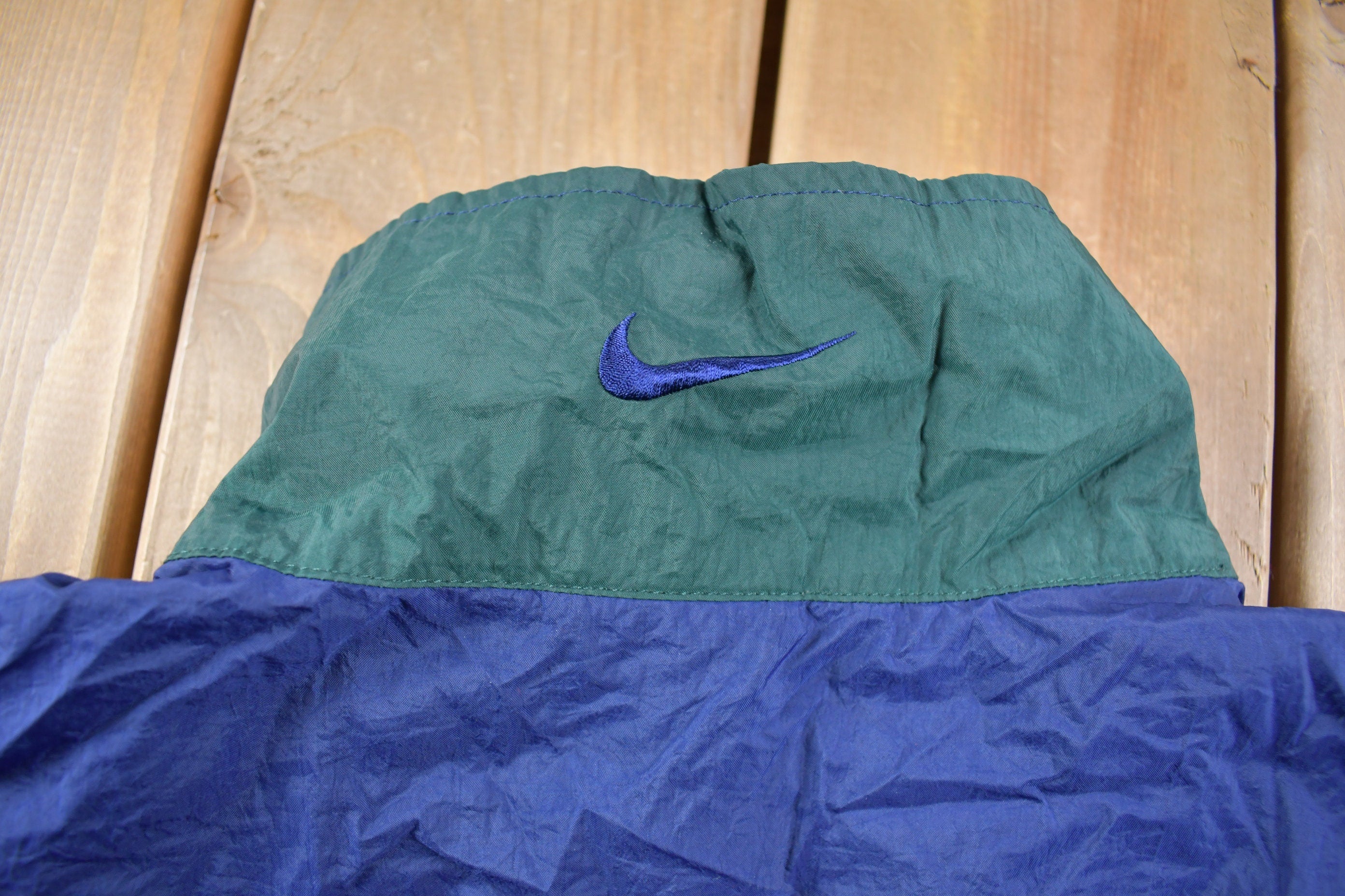 Vintage 1990s Nike Color Block Windbreaker Jacket