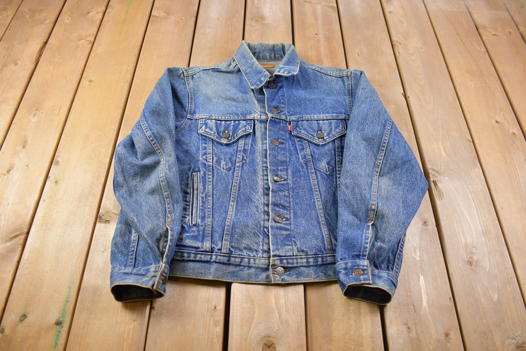 Vintage 1990s Levis Red Tab Button Up Jean Jacket