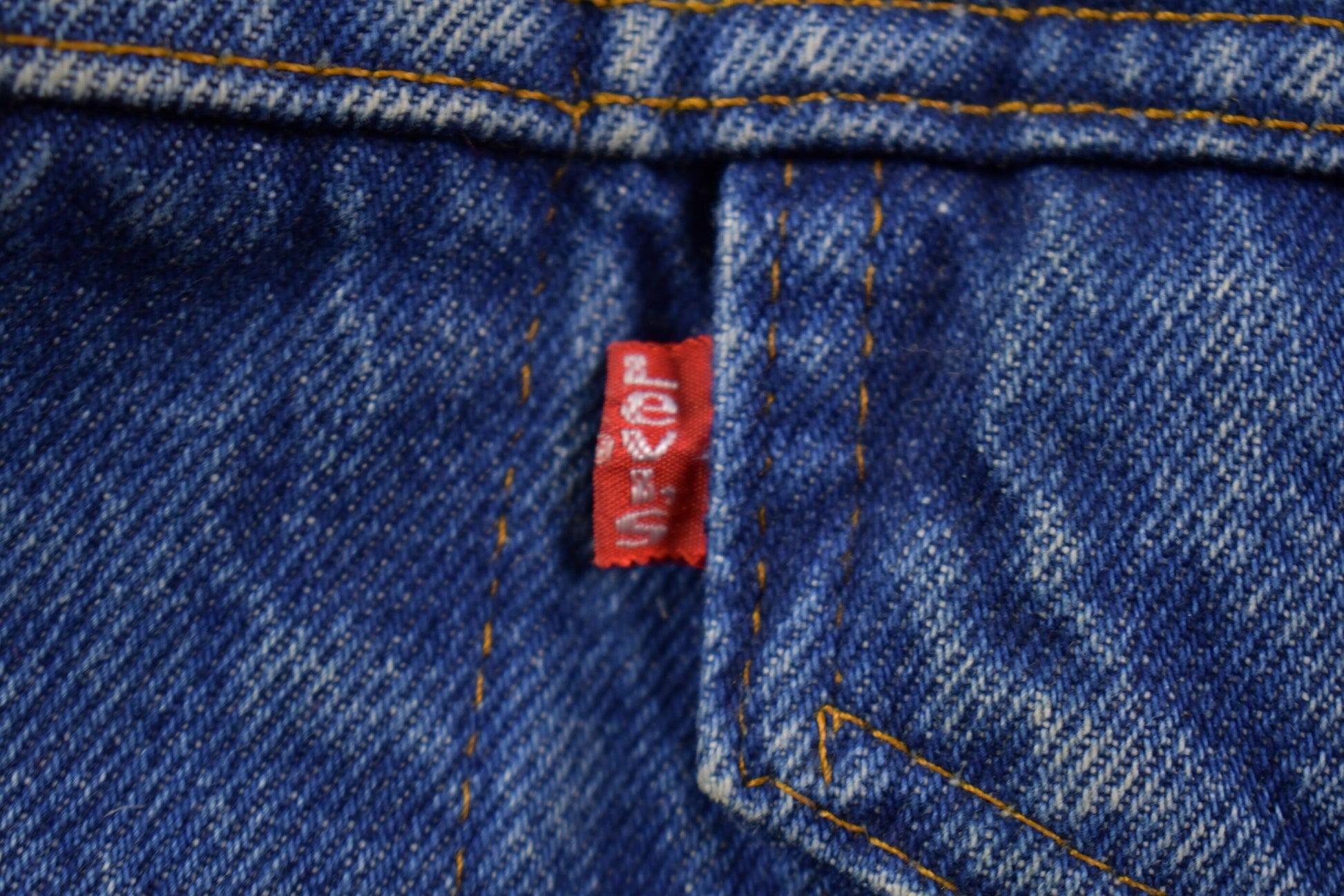 Vintage 1990s Levis Red Tab Button Up Jean Jacket