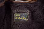 Vintage 1970s Sears The Mens Store Fur Lined Leather Jacket