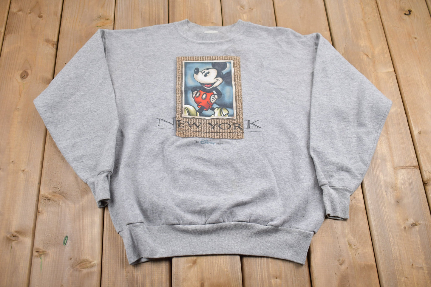 Vintage 1990s Mickey Mouse Disney New York Crewneck