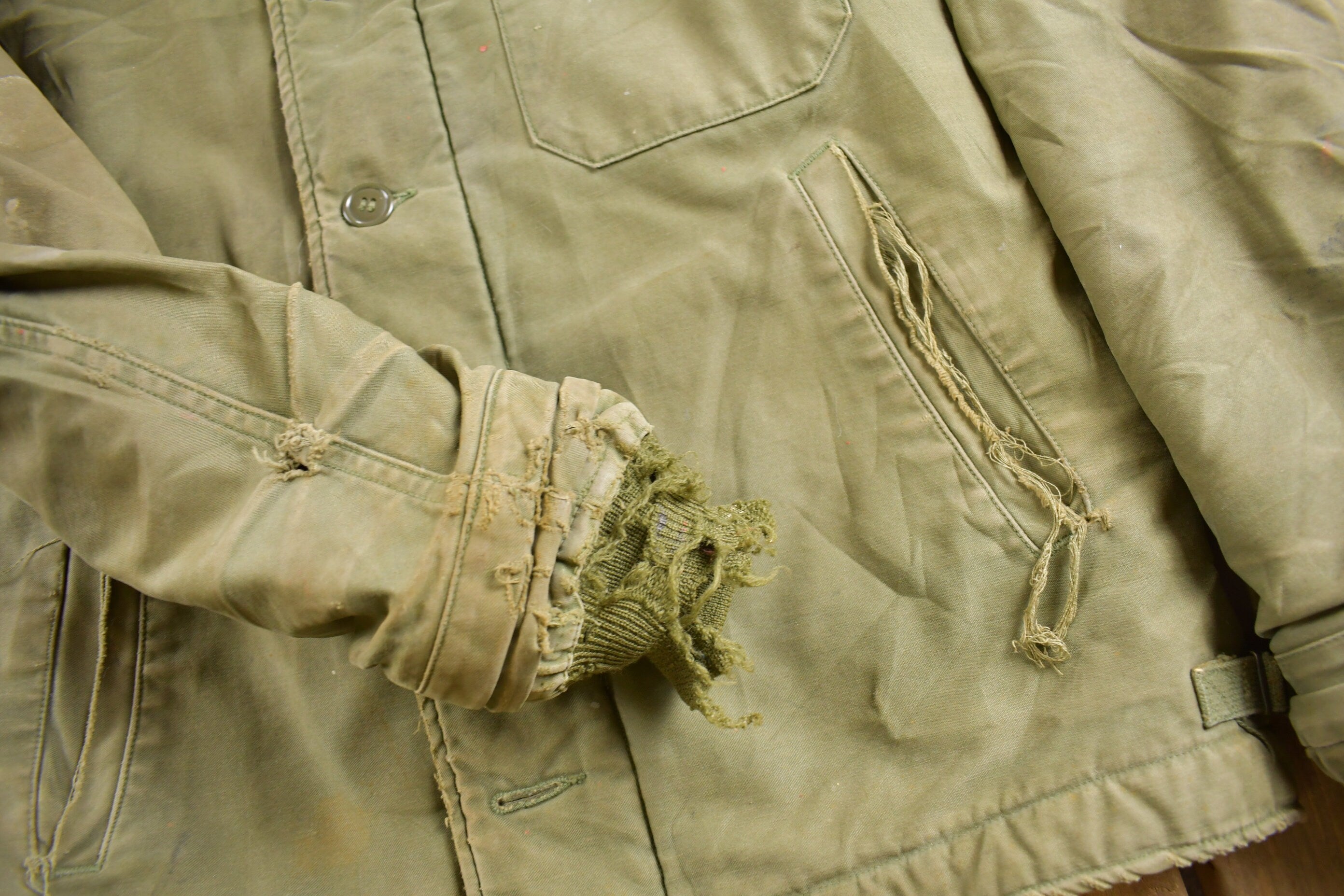 Vintage 1962 USN Navy Deck Jacket